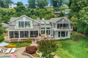 WATERFRONT HOME WITH WINDOWS AND VIEWS OF SEVERN RIVER