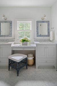 WHITE COASTAL COTTAGE BATHROOM WINCHESTER ON THE SEVERN RENOVATION BY MUELLER HOMES